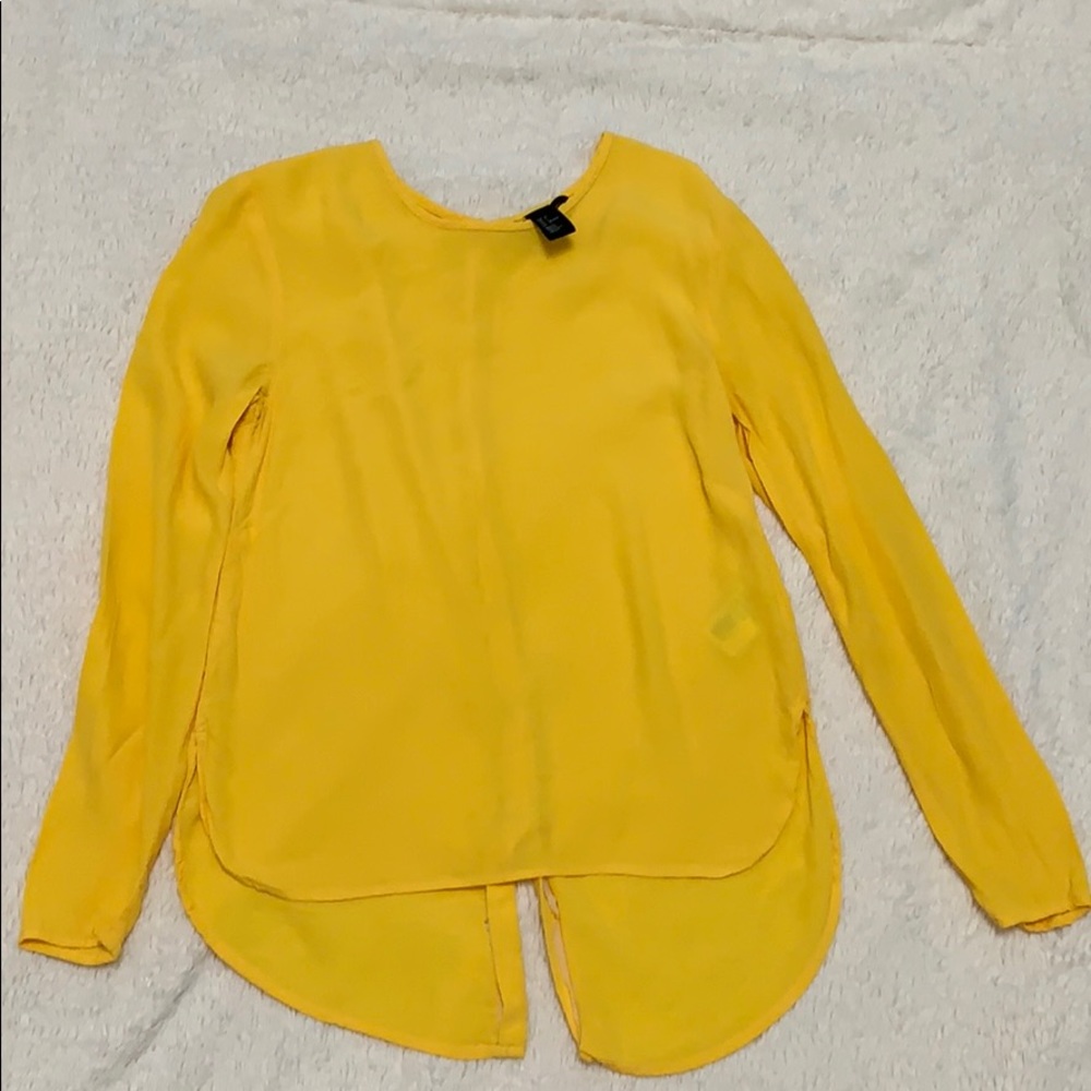 H&M Yellow Blouse